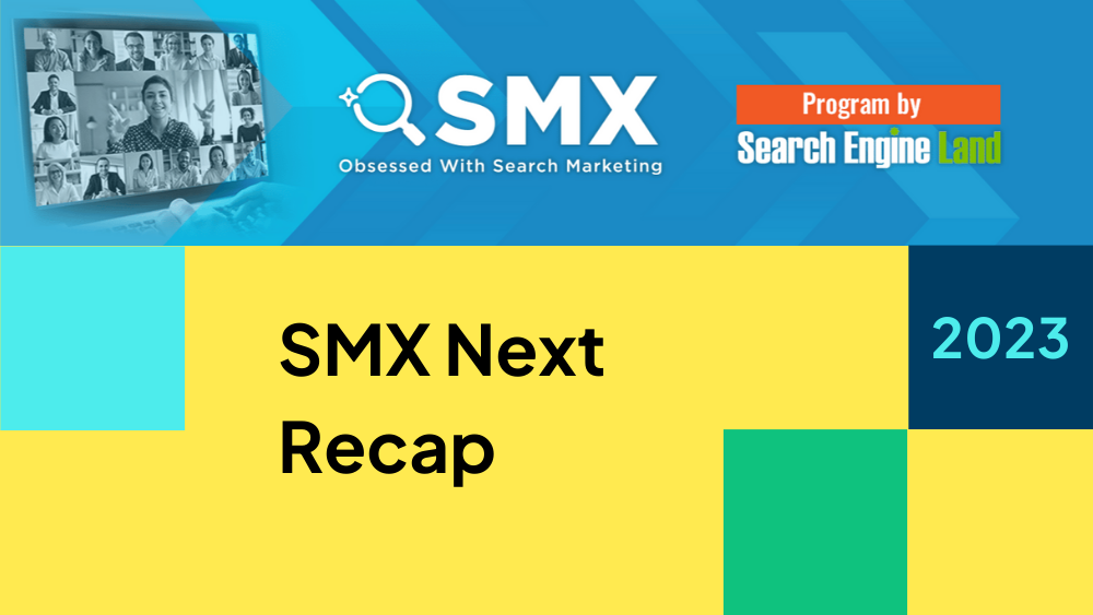 Recap SMX Next 2023 Rückblick und Learnings Claneo